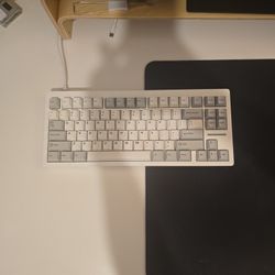 Custom Wooting80HE w/ White zinc alloy case