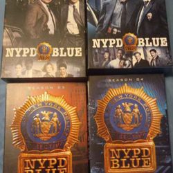 4- NYPD BLUE Dvd's Seasons 1-4