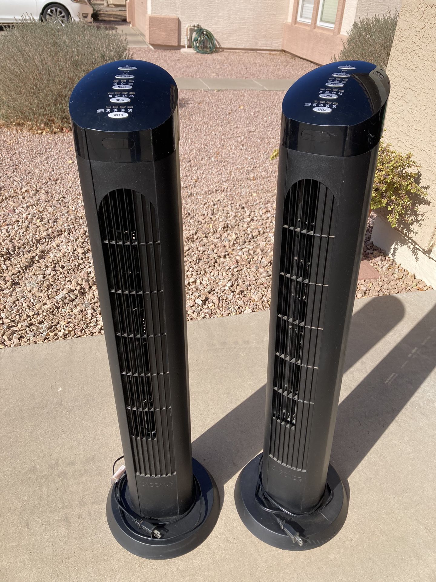 Oscillating Tower Fans Remote