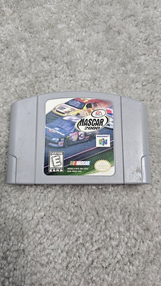 Nascar 2000 Nintendo 64 Game