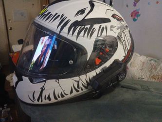 Motorcycle helmet  Bluetooth