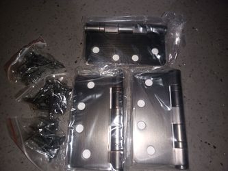 Door Hinges 48 Pieces Total In Box