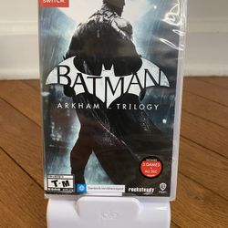 Batman, Arkham Trilogy - Nintendo Switch