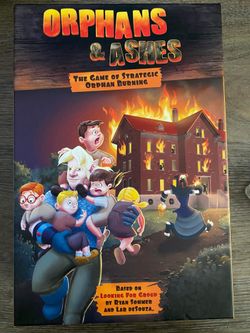 Orphans & Ashes Board Game - New!