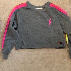 Aviator Nation Cropped Sweatshirt 