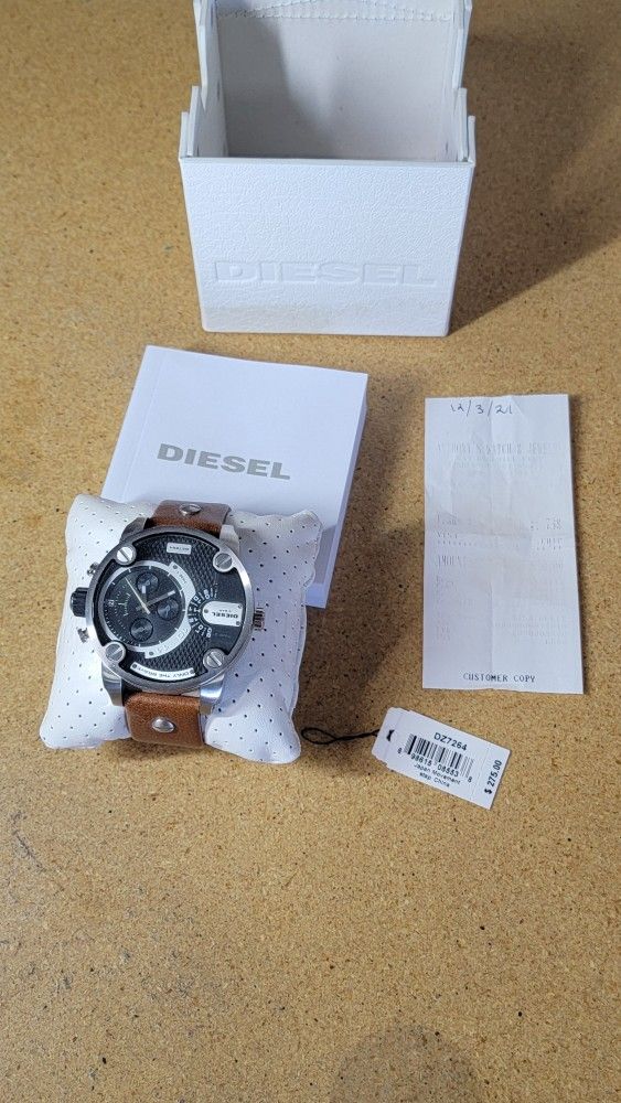 Men's Diesel Watch - Large Bezel 