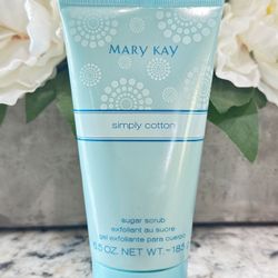 Mary Kay Simply Cotton Sugar Scrub 🤍