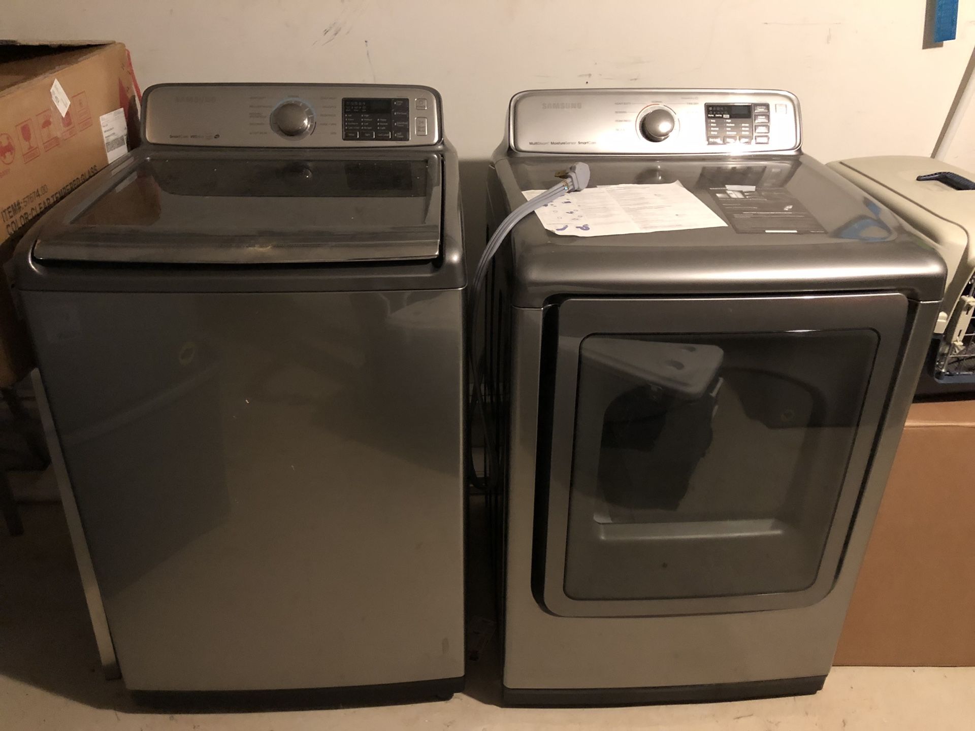 Samsung High-capacity Washer & Dryer