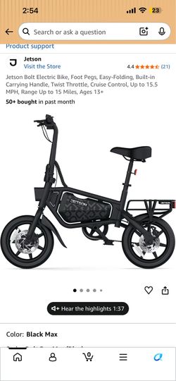 Jetson electric bike