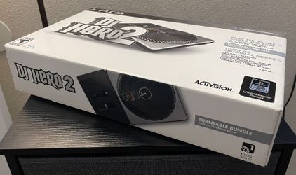 DJ Hero 2 Game & Turntable Bundle PS3 Complete In Box