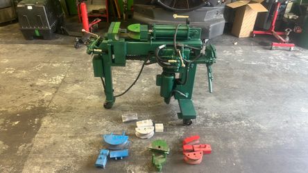 Exhaust pipe tubing bender
