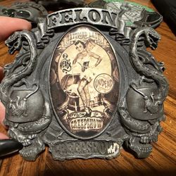 Felon  Creepshow Belt Buckle