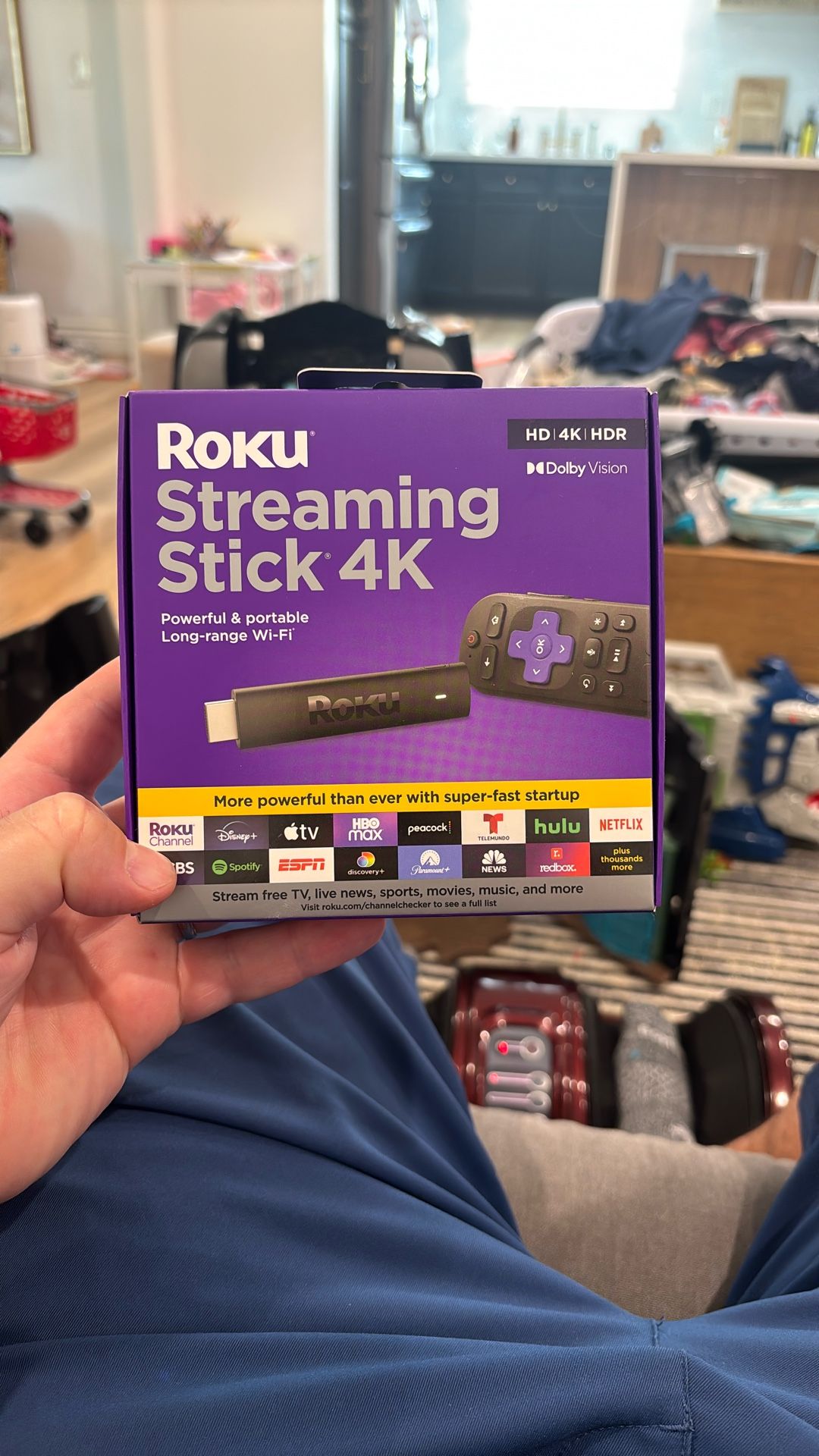 ROKU Streaming Stick 4K Brand New Never Opened 
