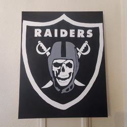 Raiders Skull Painting