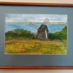 Framed Water Color Pictures By Local Artist