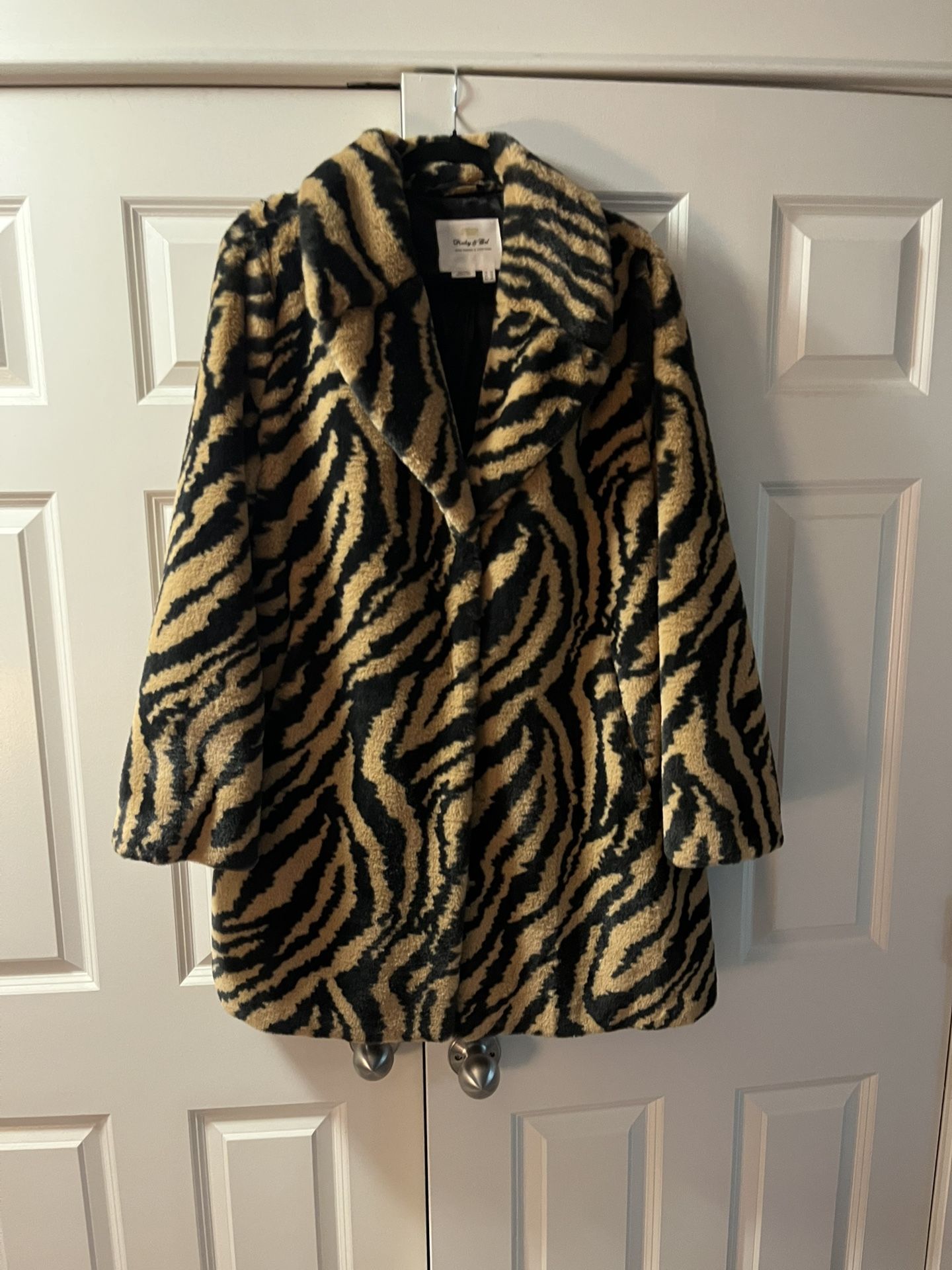 Fur Anthropologie Coat