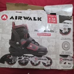 Airwalk Adult Inline Skates Size 6- 7.5