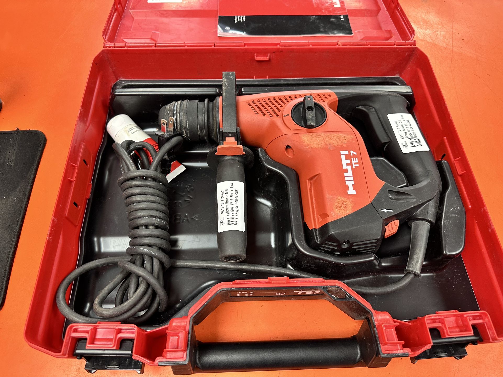 Hilti TE 7 Corded Rotary Hammer Drill