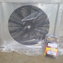 Mishimoto Aluminum Fan Shroud With Electric 16"  Fan