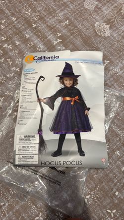 Halloween - Toddler Girl Witch Costume - 3-4T