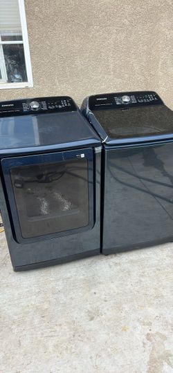 Samsung Top Load Washer Dryer Set - Like New