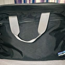 Black Patagonia Computer/Messenger Bag w/ Strap
