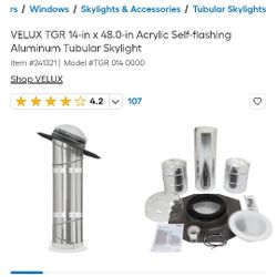 Velux Tunnel Skylight (Unopened)