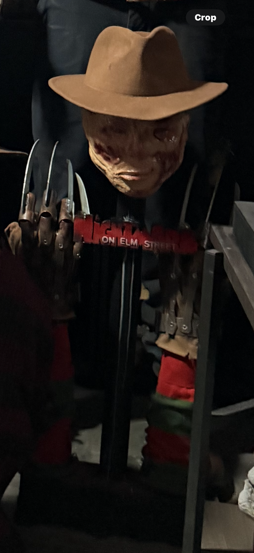 FREDDY KRUEGER CUSTOM LIFESIZE FOAM HEAD WITH NECA REMAKE 2010 GLOVE