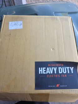 Mishimoto 12 inch hd fans
