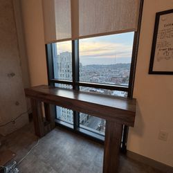 WOODEN CONSOLE TABLE FOR SALE