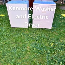 Washer And Electric Dryer 