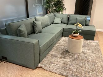 New Convertible sectional sleeper Sofa bed with storage by Coddle
