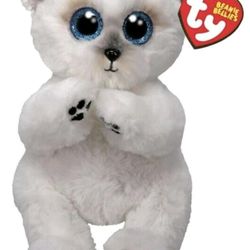 Ty Beanie Baby Bellies - WUZZY the Bear (6 Inch) MWMTs Stuffed Animal Plush Toy