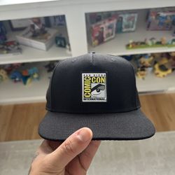 NEW Sportiqe Black 2025 San Diego Comic-Con Adjustable Hat