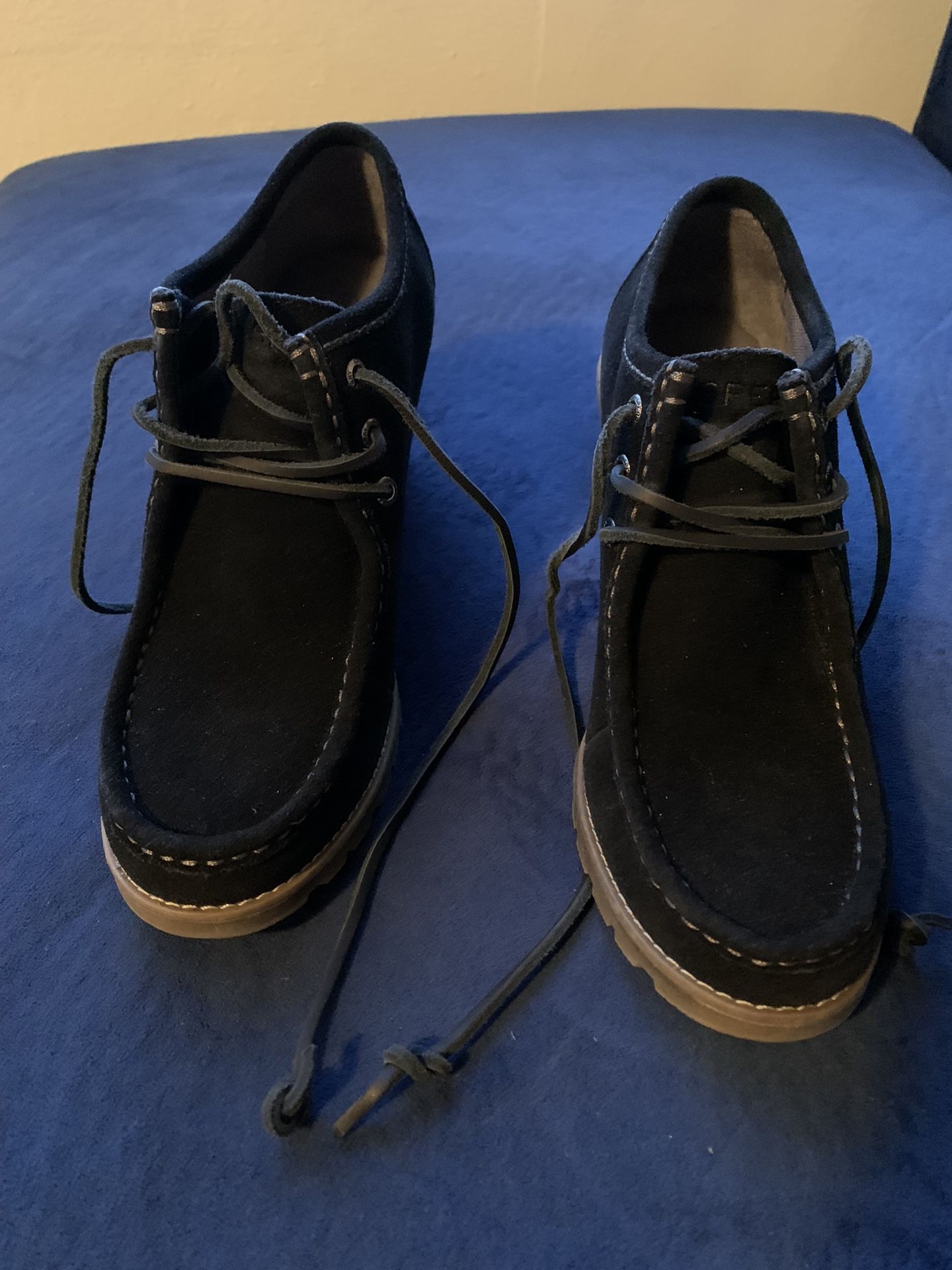 Sperry Wedges black Size 9