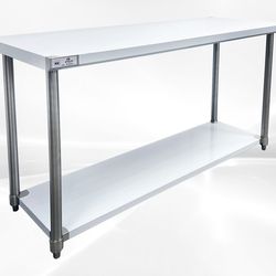 60W x 24D x34H All Stainless Steel Table NSF HN-T-2460-SB