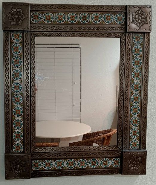 Mexican Talavera Mirror