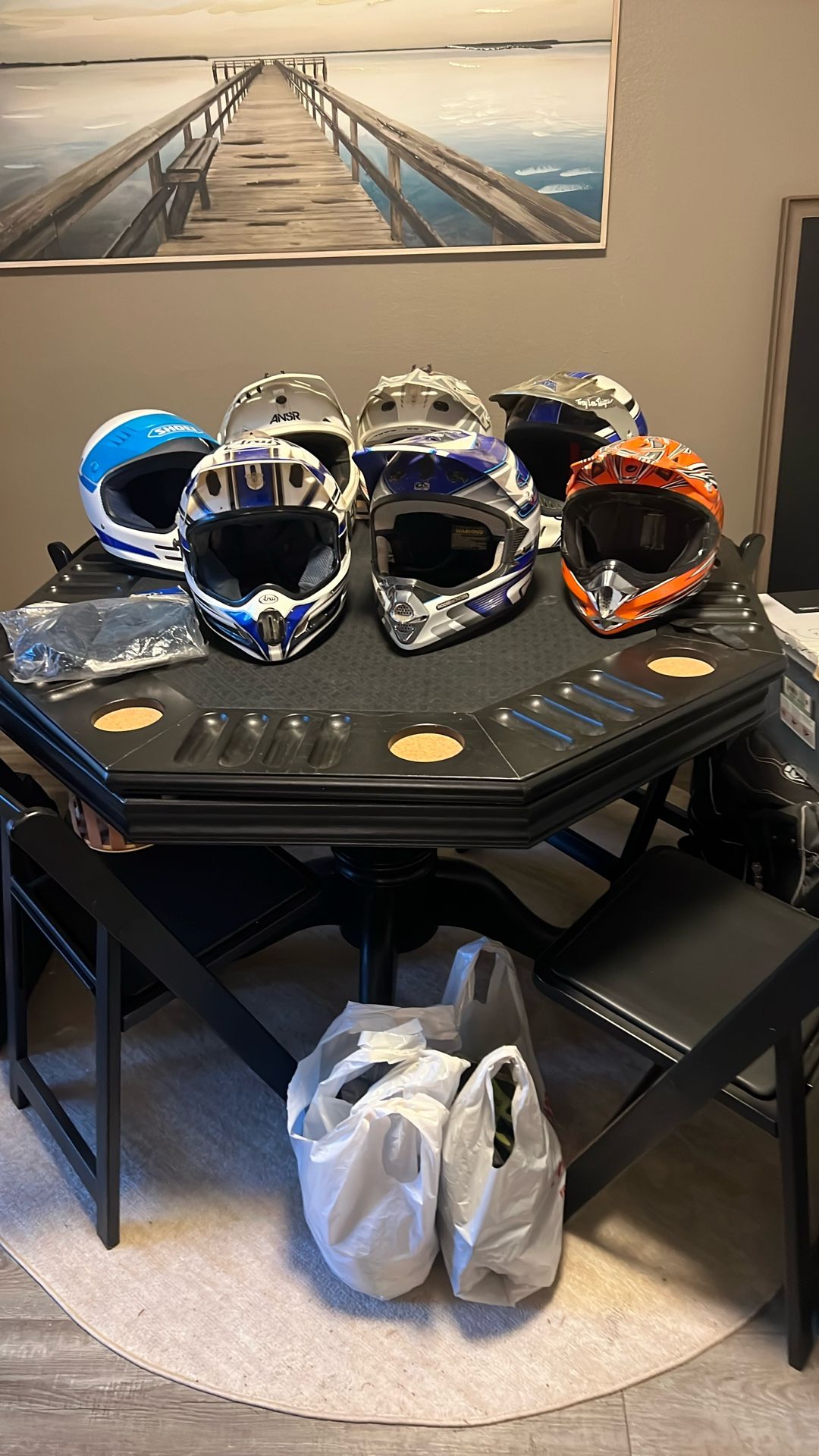 Motorcycle Helmets - All For $50