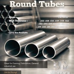 Round Steel Tube - Various Sizes | Metal Supply