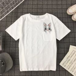 Bunny rabbit White size s t shirt