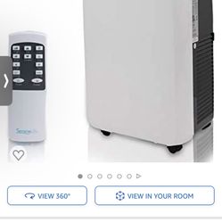 Portable Air Conditioner Compact Home AC Cooling Unit with Built-in Dehumidifier & Fan Modes