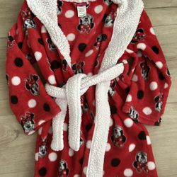 Minnie Mouse Bathrobe 4T/5T