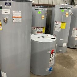 Gas and electric water heaters  2