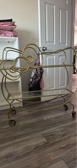 Hello Kitty Gold Bar Cart – Pottery Barn