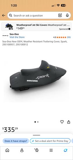 Trade Sea Doo Spark 2up cover for 3up cover