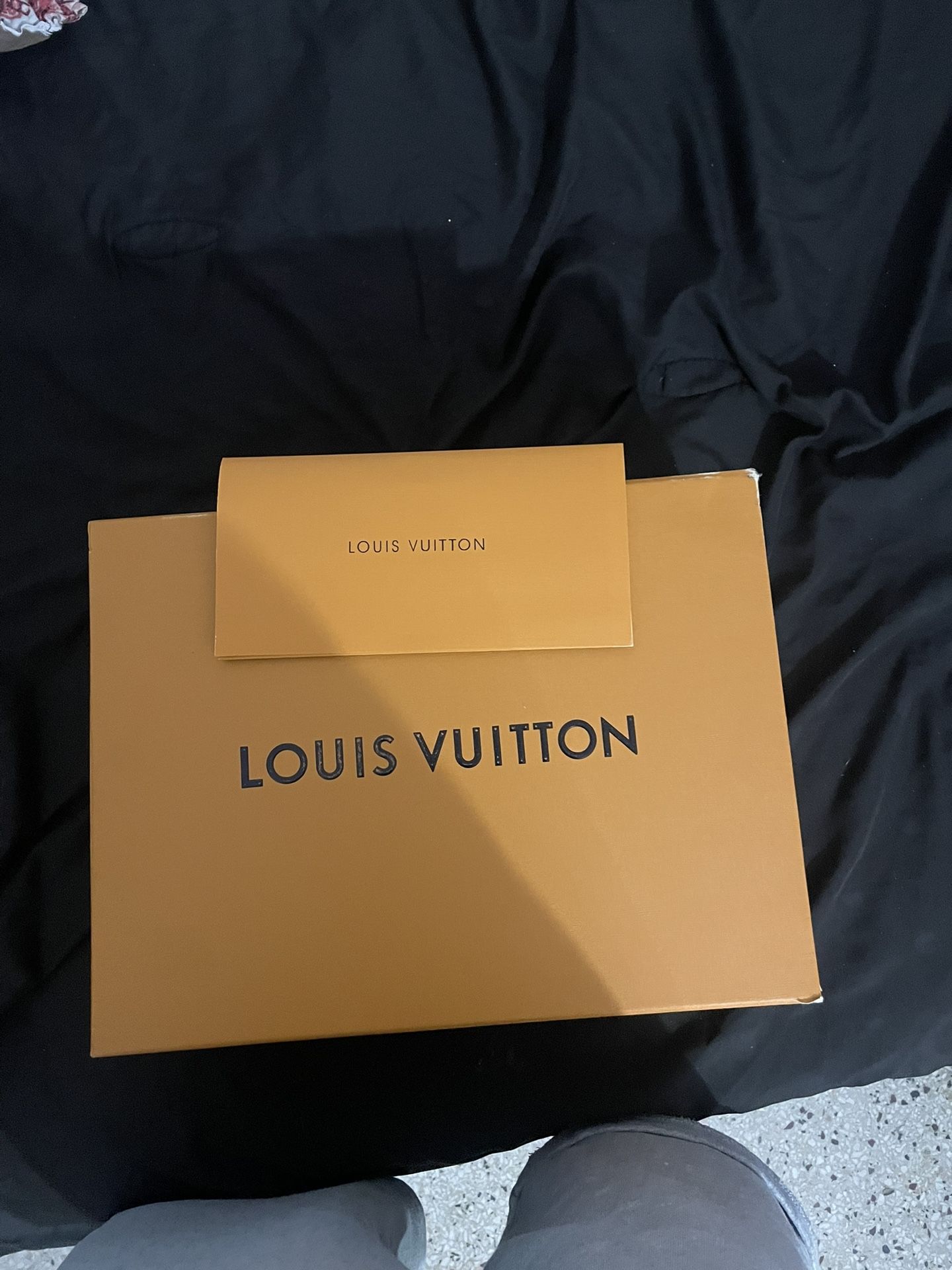 Black Louis Vuitton Skates Size 44 Wore With Box And Receipt.