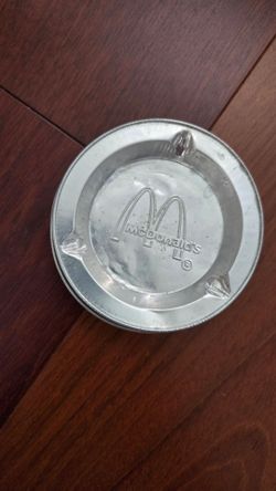 McDonald's  aluminum ASHTRAY (3)