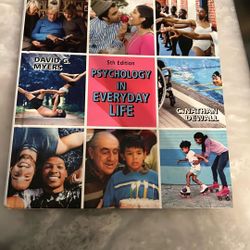 5th Edition Psychology In Everyday Life