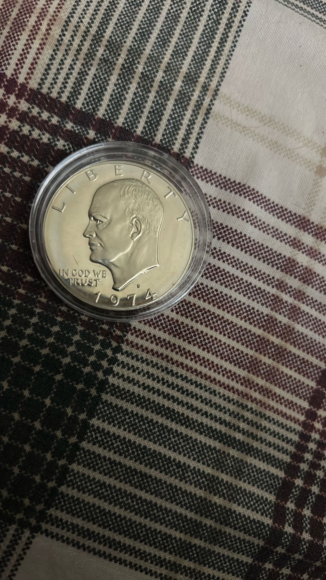 1974S Eisenhower dollar