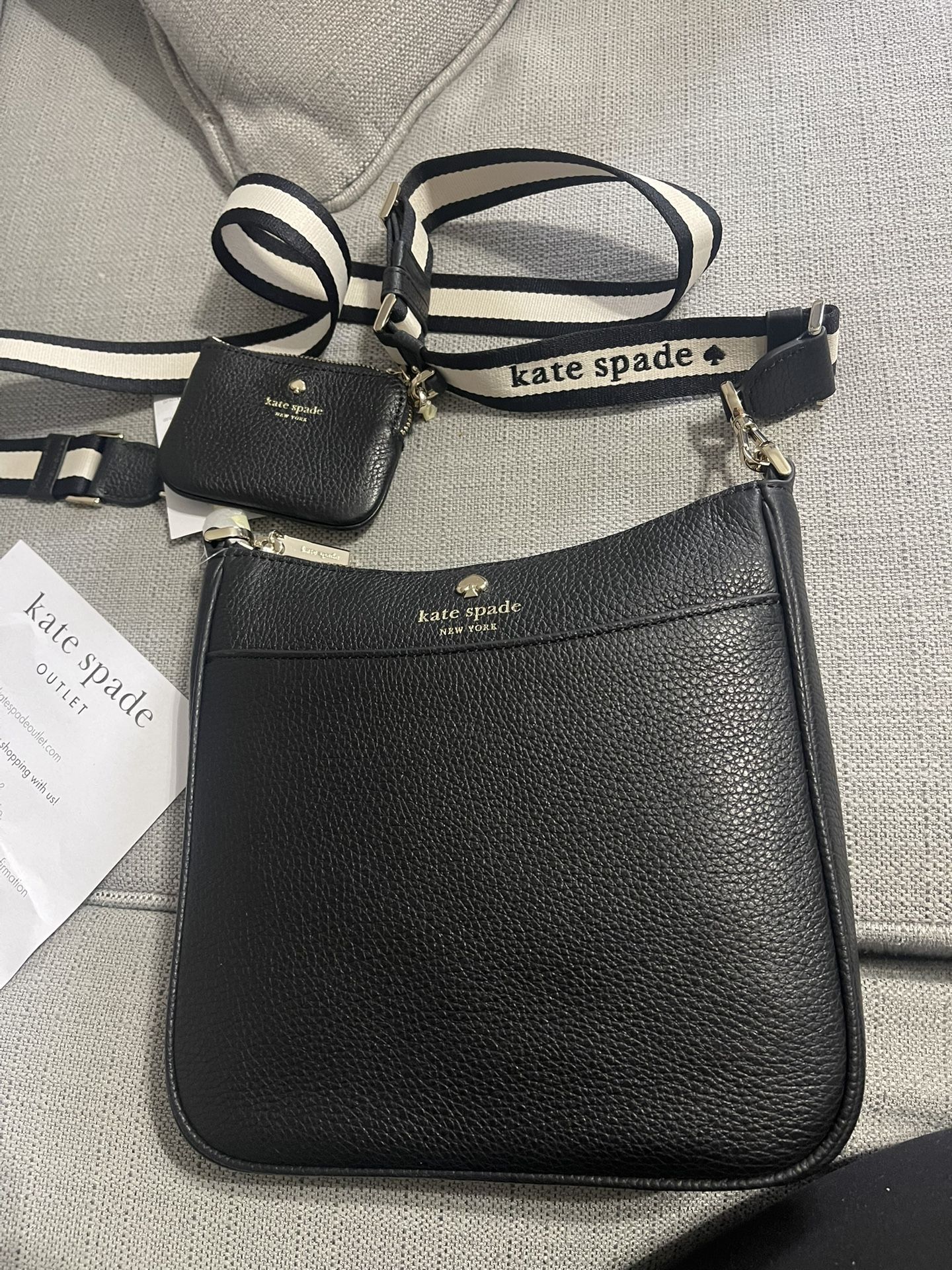 Kate Spade black crossbody